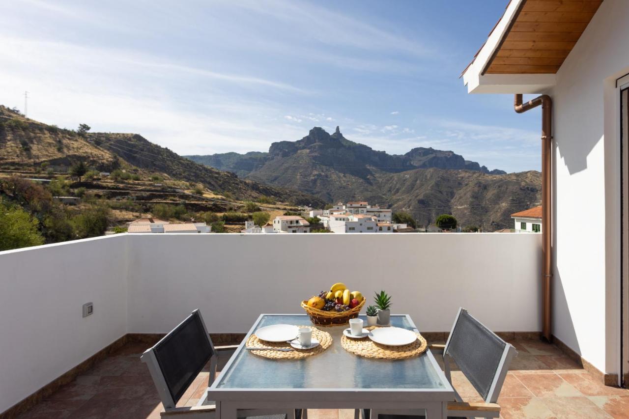 Casa Maria With Roque Nublo View Apartman Tejeda Kültér fotó