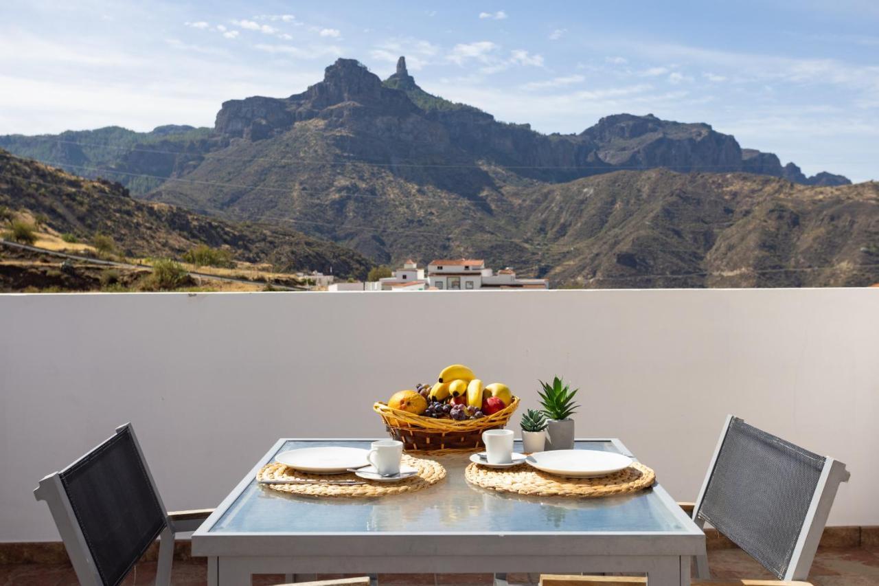 Casa Maria With Roque Nublo View Apartman Tejeda Kültér fotó
