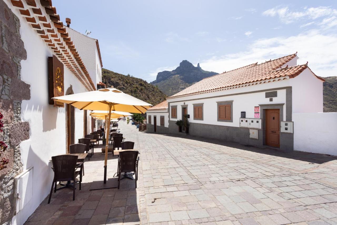 Casa Maria With Roque Nublo View Apartman Tejeda Kültér fotó
