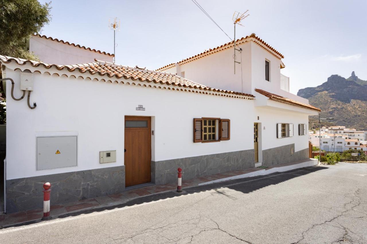 Casa Maria With Roque Nublo View Apartman Tejeda Kültér fotó