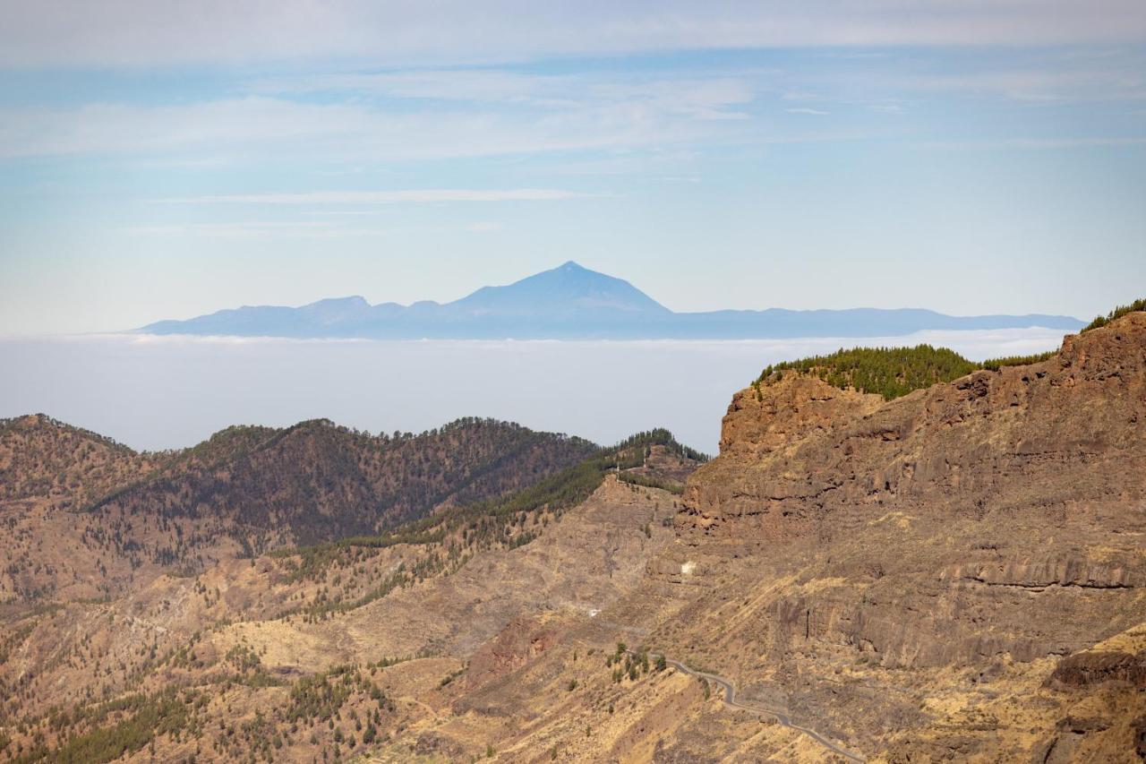 Casa Maria With Roque Nublo View Apartman Tejeda Kültér fotó